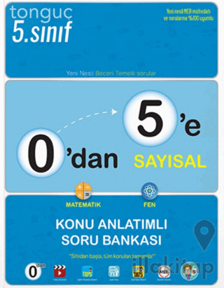 0'dan 5'e Sayısal Konu Anlatımlı Soru Bankası