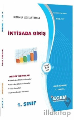 1. Sınıf 1. Yarıyıl İktisada Giriş Konu Anlatımlı Soru Bankası - Kod 1