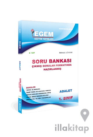 1. Sınıf Adalet Soru Bankası (C107-1)