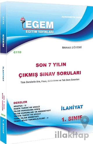 1. Sınıf İlahiyat Çıkmış Sınav Soruları (2012-2018) Bahar Dönemi