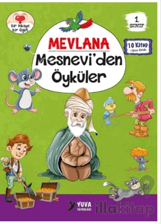 1. Sınıf Mevlana Mesneviden Öyküler (10 Kitaplık Set)