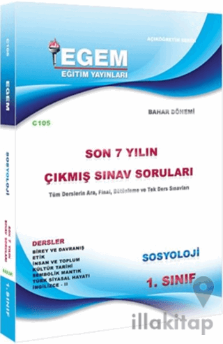 1. Sınıf Sosyoloji (Bahar Dönemi) Çıkmış Sınav Soruları (2012-2018) (2