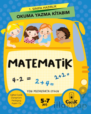 1. Sınıfa Hazırlık Okuma Yazma Kitabım Matematik