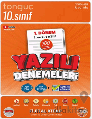 10. Sınıf Yazılı Denemeleri 1. Dönem 1 ve 2. Yazılı