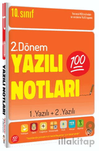 10. Sınıf Yazılı Notları 2. Dönem 1. Yazılı ve 2. Yazılı