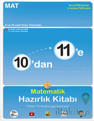 10'dan 11'e Matematik Hazırlık Kitabı