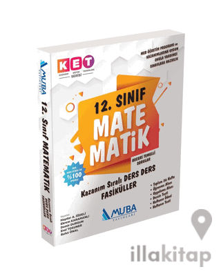 12. Sınıf KET Serisi Matematik Defter ve Kitap