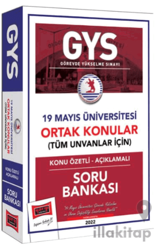 19 Mayıs Üniversitesi GYS Konu Özetli Açıklamalı Soru Bankası