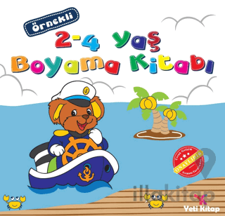 2 - 4 Yaş Boyama Kitabı