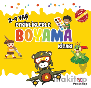 2 - 4 Yaş Etkinliklerle Boyama Kitabı 2