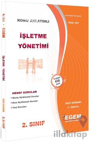 2. Sınıf 3. Yarıyıl İşletme Yönetimi Konu Anlatımlı Soru Bankası - Kod