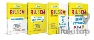 2. Sınıf Bilsem Hazırlık Kitapları 4 Kitap Set