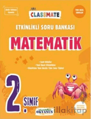 2. Sınıf Classmate Matematik Etkinlikli Soru Bankası