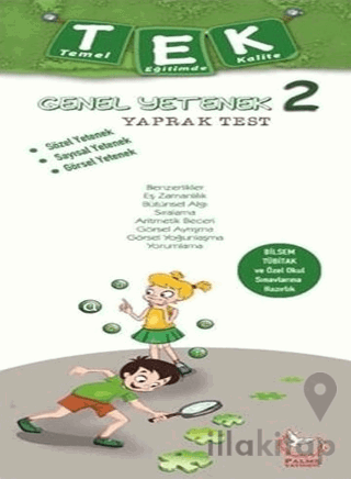 2. Sınıf Genel Yetenek Tek Yaprak Test