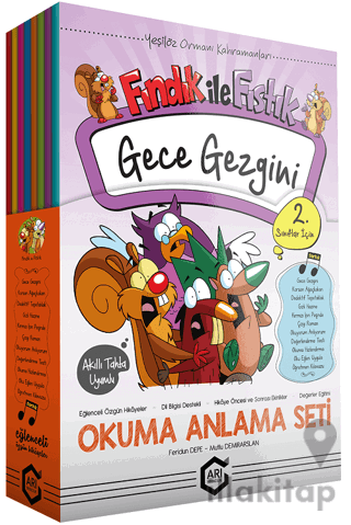 2. Sınıf Okuma Anlama Seti Fındık İle Fıstık