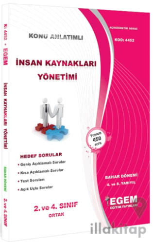 2. ve 4. Sınıf 4. ve 8. Yarıyıl Konu Anlatımlı İnsan Kaynakları Yöneti