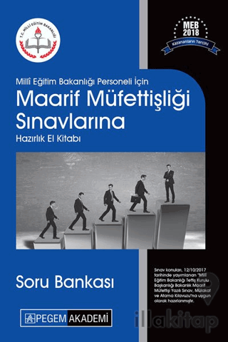 2018 Milli Eğitim Bakanlığı Maarif Müfettişliği Soru Bankası Pegem Aka