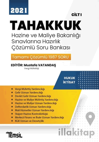 2021 Tahakkuk - Hazine ve Maliye Bakanlığı Sınavlarına Hazırlık Çözüml