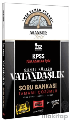 2022 KPSS Asansör Serisi Vatandaşlık Tamamı Çözümlü Soru Bankası