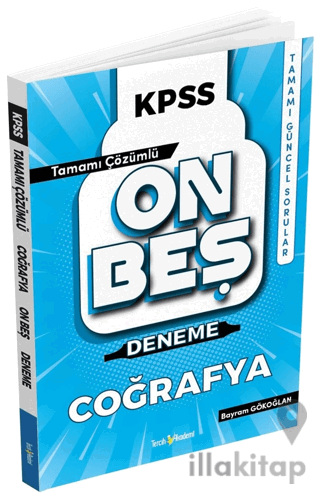 2022 KPSS Coğrafya 15 Deneme