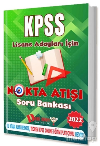 2022 KPSS Lisans Nokta Atışı Soru Bankası