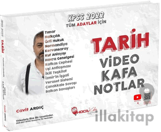 2022 KPSS Tarih Video Kafa Notlar