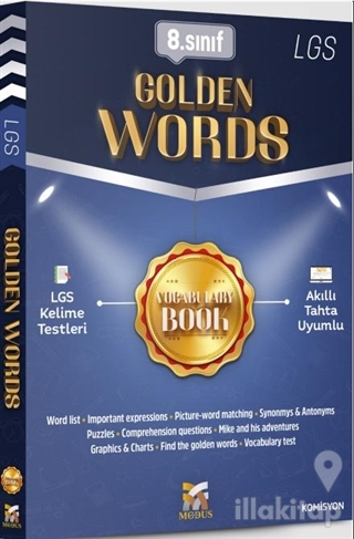 2022 LGS İngilizce Kelimeler Golden Words Soru Bankası