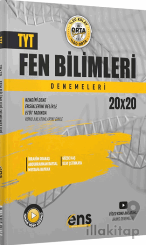 2022 TYT Fen Bilimleri 20x20 Denemeleri