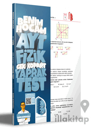 2023 AYT Fizik Çek Kopar Yaprak Test