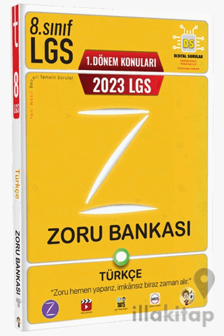 2023 LGS 1. Dönem Türkçe Zoru Bankası