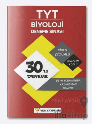 2023 TYT Biyoloji ÖSYM Formatında Video Çözümlü Yeni Nesil Kazandıran 