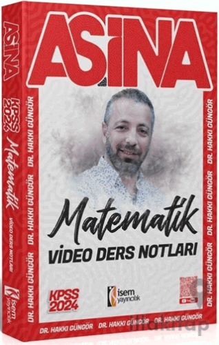 2024 Aşina KPSS Matematik Video Ders Notu