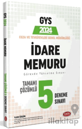 2024 Ceza ve Tevkifevleri İdare Memuru GYS Tamamı Çözümlü 5 Deneme Sın