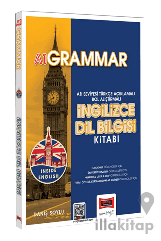 2024 Inside English A1 Grammar İngilizce Dil Bilgisi Kitabı