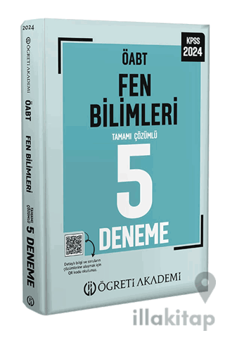 2024 KPSS ÖABT Fen Bilimleri Tamamı Çözümlü 5 Deneme