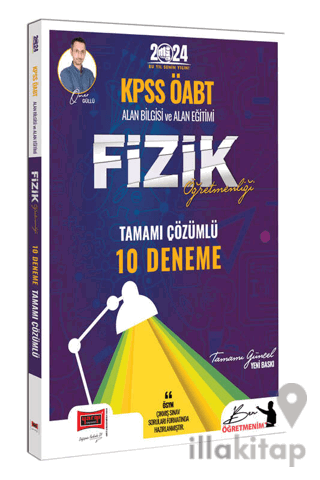 2024 KPSS ÖABT Fizik Öğretmenliği Tamamı Çözümlü 10 Deneme