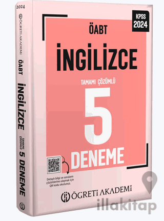 2024 KPSS ÖABT İngilizce Tamamı Çözümlü 5 Deneme