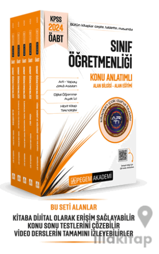 2024 KPSS ÖABT Sınıf Öğretmenliği Konu Anlatımlı Set (5 Kitap)