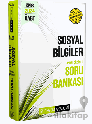 2024 KPSS ÖABT Sosyal Bilgiler Tamamı Çözümlü Soru Bankası