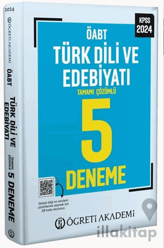 2024 KPSS ÖABT Türk Dili ve Edebiyatı 5 Deneme