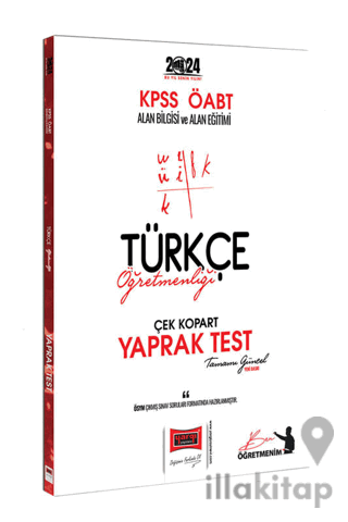 2024 KPSS ÖABT Türkçe Öğretmenliği Yaprak Test