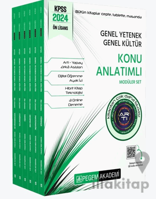 2024 KPSS Ön Lisans Konu Anlatımlı Modüler Set Genel Yetenek Genel Kül