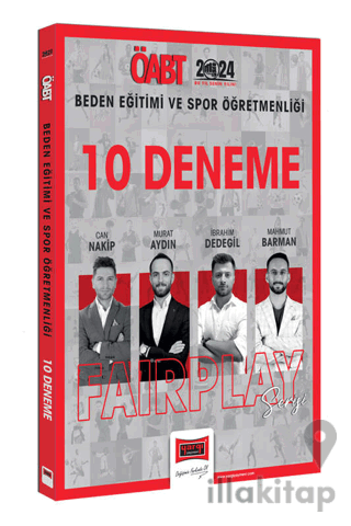 2024 ÖABT Beden Eğitimi ve Spor Öğretmenliği Fairplay 10 Deneme