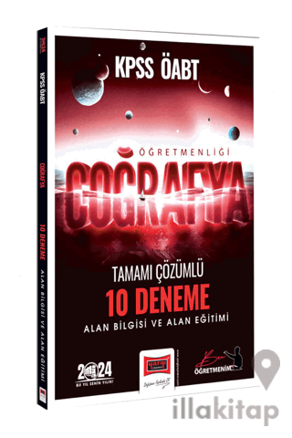 2024 ÖABT Coğrafya Öğretmenliği Tamamı Çözümlü 10 Deneme