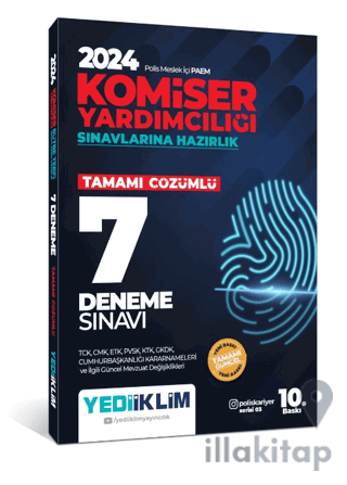 2024 Polis Meslek İçi PAEM Komiser Yardımcılığı Sınavlarına Hazırlık T