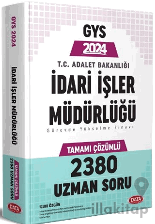 2024 T.C. Adalet Bakanlığı İdari İşler Müdürlüğü GYS Tamamı Çözümlü 23