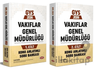 2024 Vakıflar Genel Müdürlüğü GYS Konu Anlatımlı Soru Bankası 1-2 Cilt