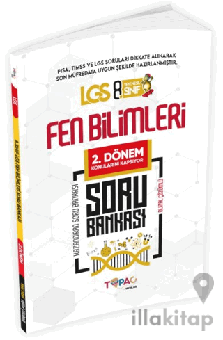 2025 8.Sınıf LGS Fen Bilimleri 2. Dönem Soru Bankası