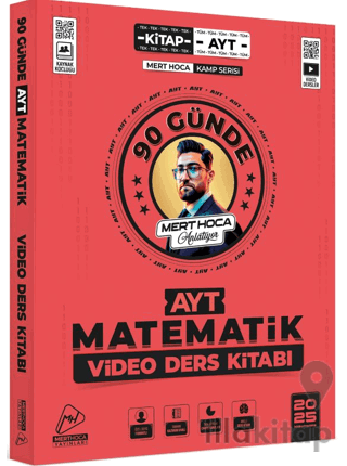 2025 90 Günde AYT Matematik Kampı Video Ders Kitabı