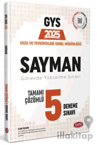 2025 Ceza ve Tevkifevleri Sayman GYS Tamamı Çözümlü 5 Deneme Sınavı